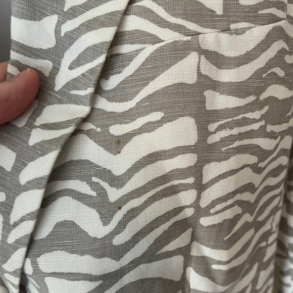 Calvin Klein Zebra Pattern Blazer - Picture 3 of 5